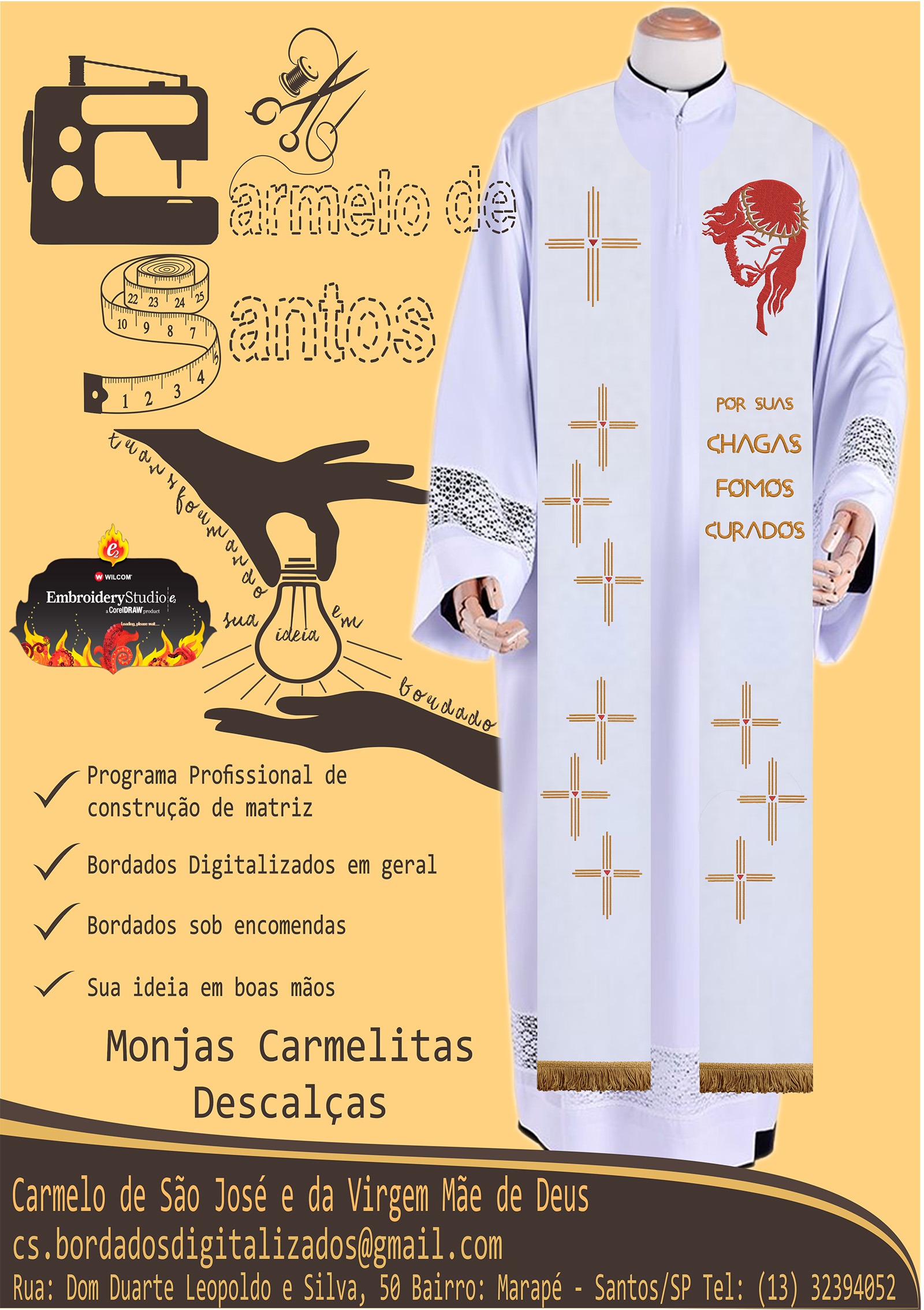 BRANCA FACE DE CRISTO menor